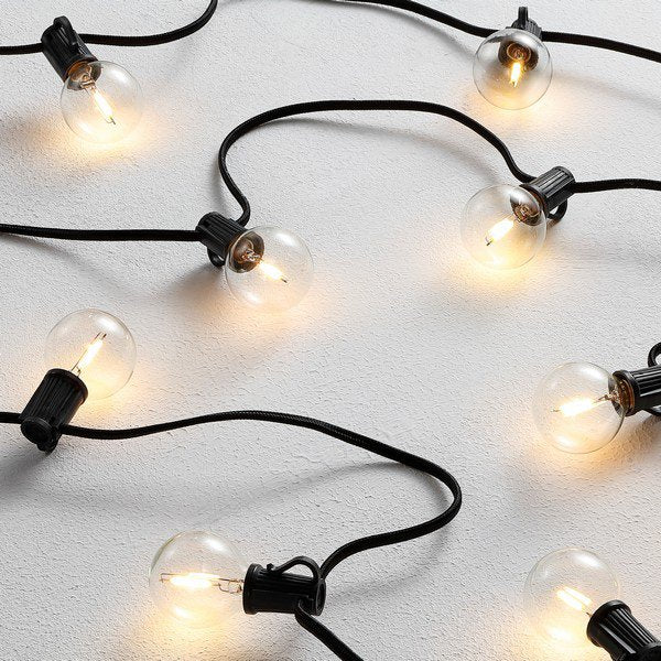 Safavieh Leigh Led Outdoor String Lights - Black - Image 3