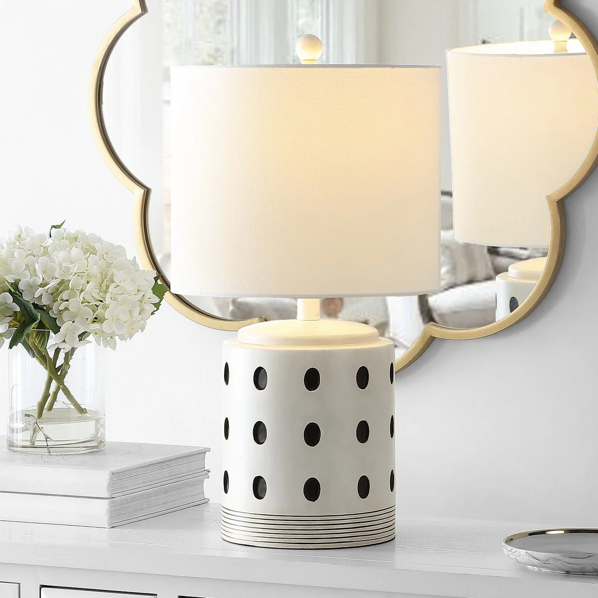 Safavieh Lenis Table Lamp - Cream - Image 3