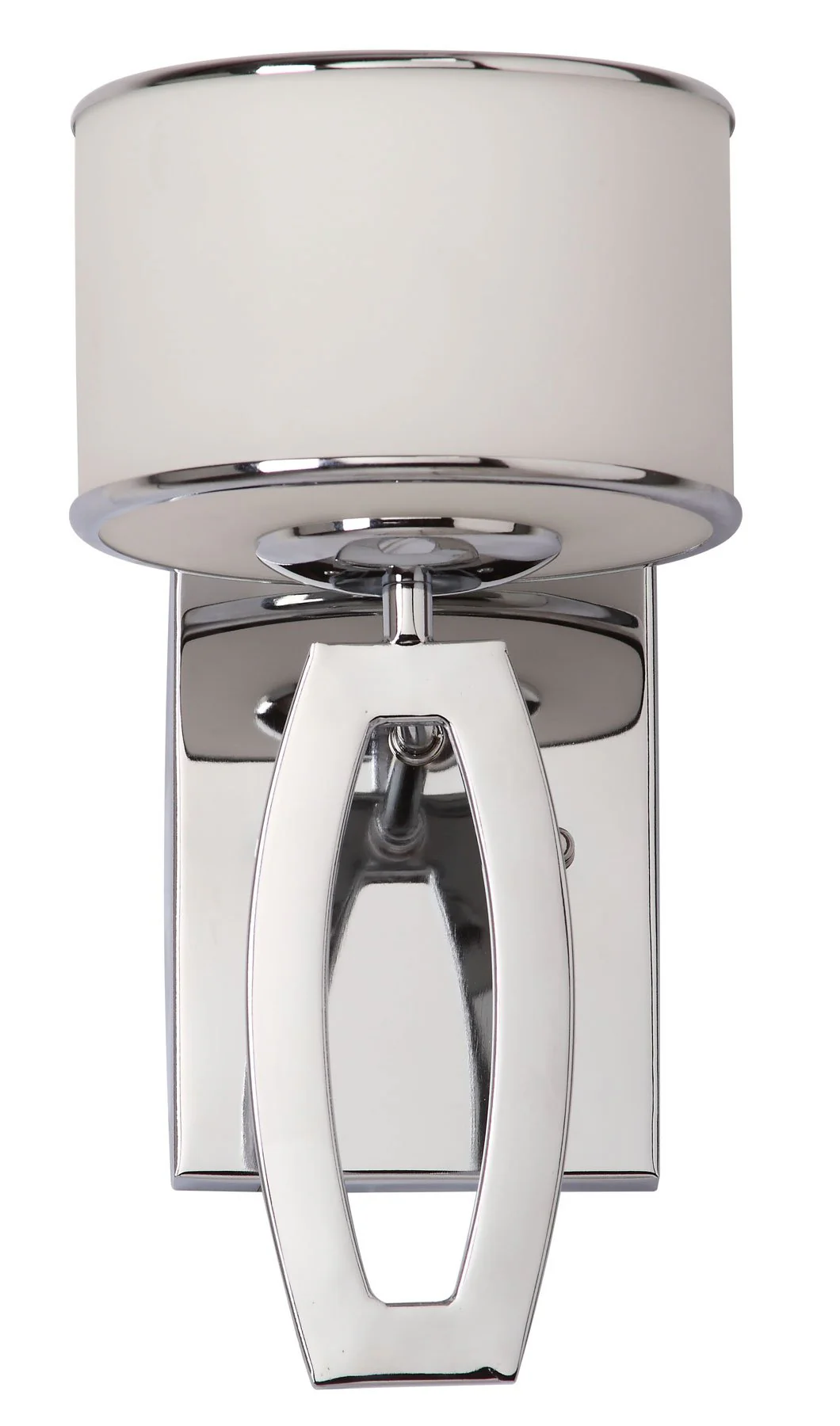 Safavieh Lenora 2 Light Chrome 12.75-Inch H Drum Sconce Set Of 2 - Chrome - Image 2