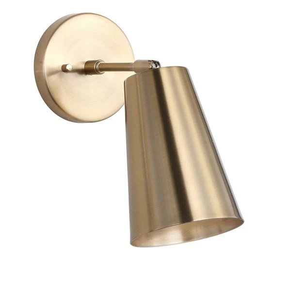 Safavieh Leonardo Wall Sconce - Brass Gold - Image 2