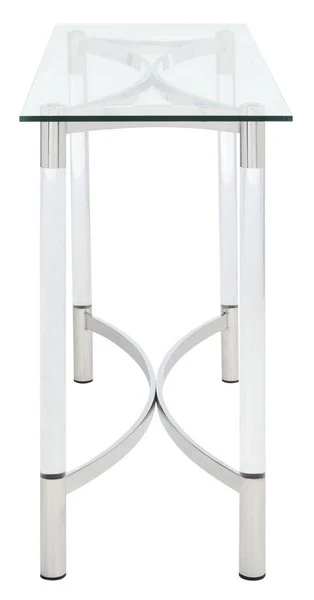 Safavieh Letty Acrylic Console Table - Silver - Image 3