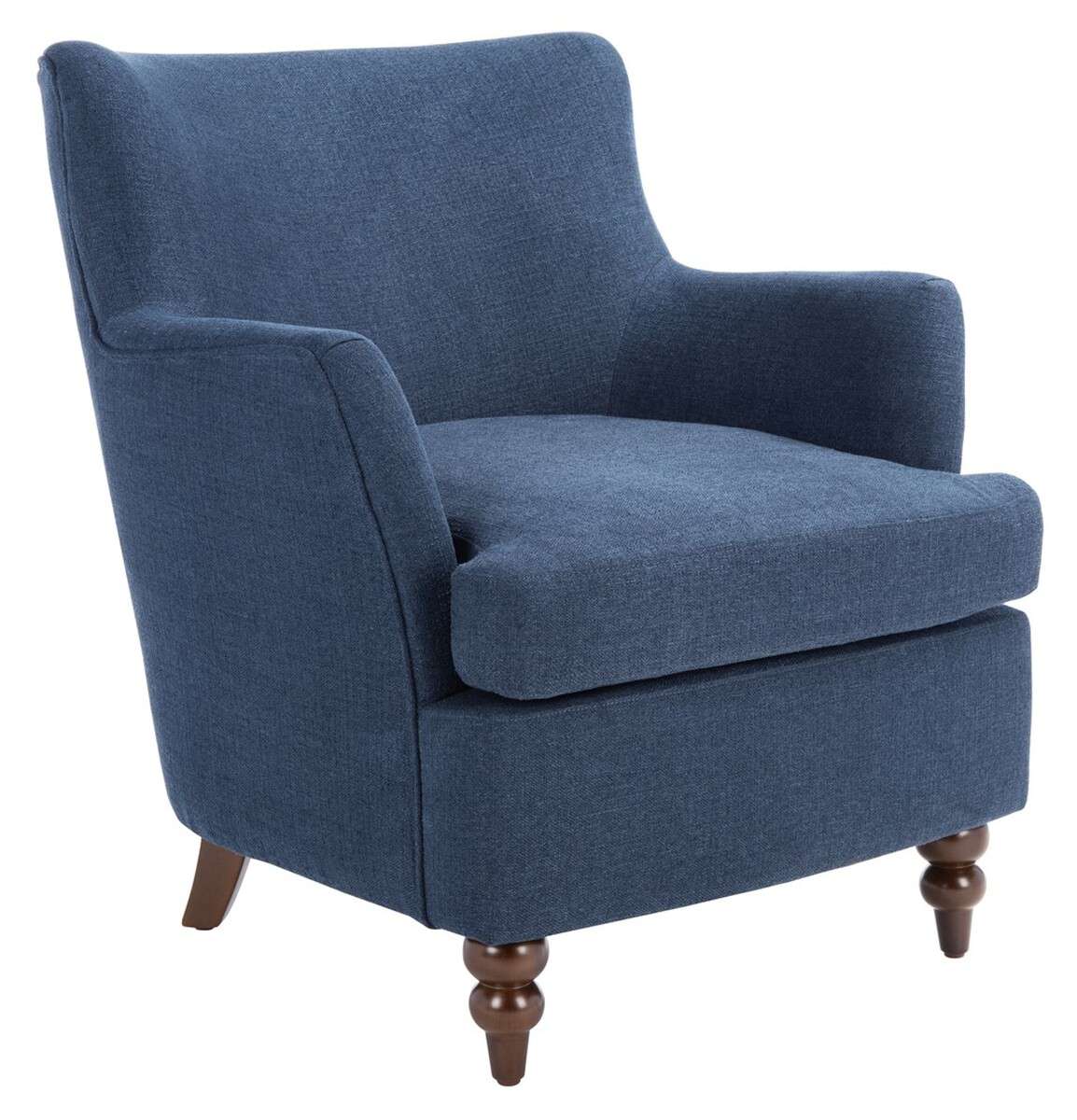 Safavieh Levin Accent Chair - Navy - Image 3