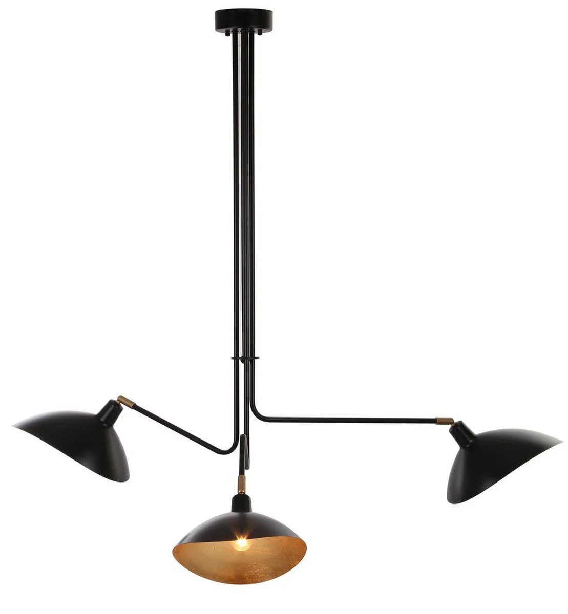 Safavieh Lewis Metal Pendant Lamp - Black - Image 3