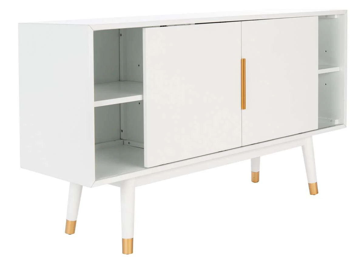 Safavieh Ligia 2 Door Media Stand - White - Image 2
