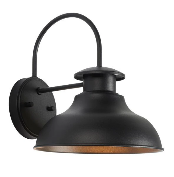 Safavieh Linden Outdoor Wall Sconce Set Of 2 - Black - Image 2
