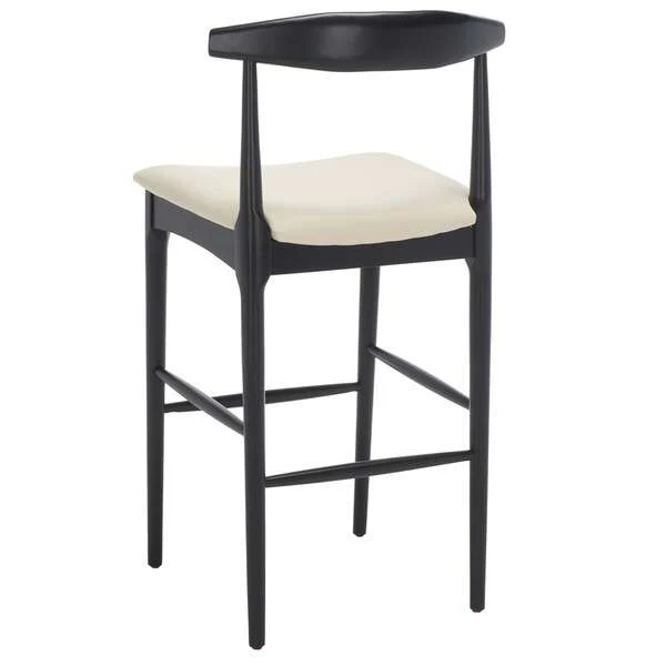 Safavieh Lionel Retro Bar Stool - Black - Image 2