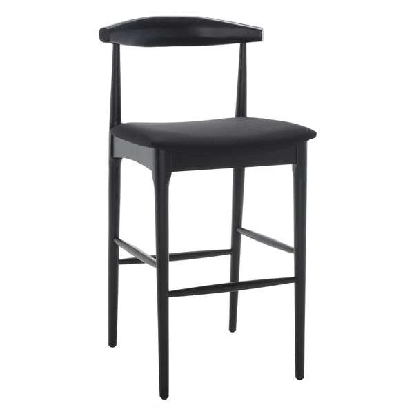 Safavieh Lionel Retro Bar Stool - Black - Image 3