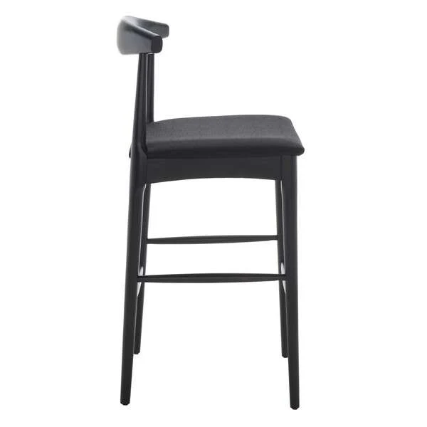 Safavieh Lionel Retro Bar Stool - Black - Image 4