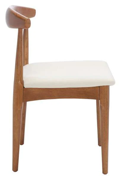 Safavieh Lionel Retro Dining Chair Set Of 2 - Walnut Body - Image 2
