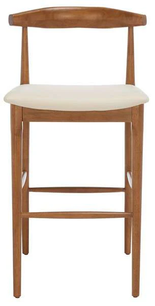 Safavieh Lionel Retro Bar Stool - Walnut - Image 2