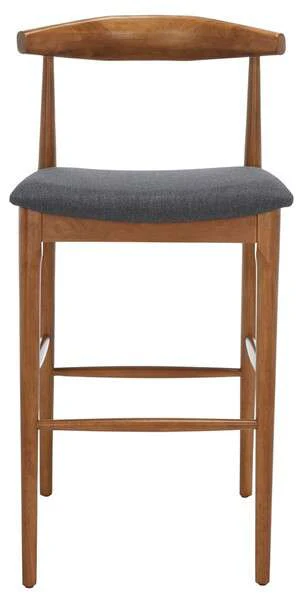 Safavieh Lionel Retro Bar Stool - Walnut - Image 2