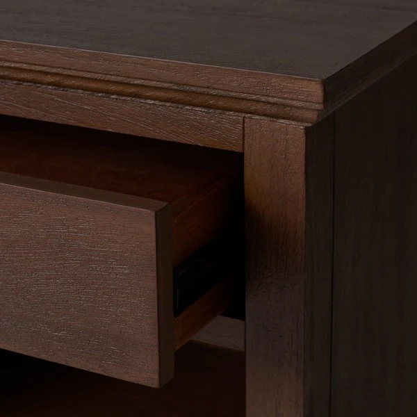 Safavieh Lisabet 1 Drawer Wd Nightstand - Brown - Image 5