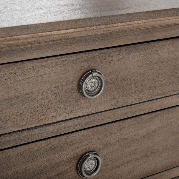 Safavieh Lisabet 3 Drawer Wd Nightstand - Light Brown - Image 5