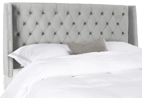 Safavieh London Headboard Queen Size - Pewter - Image 2