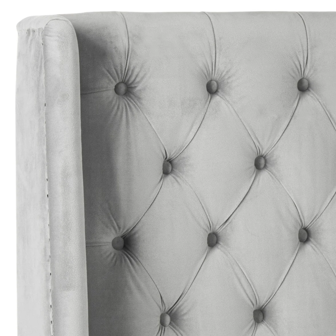 Safavieh London Headboard Queen Size - Pewter - Image 3