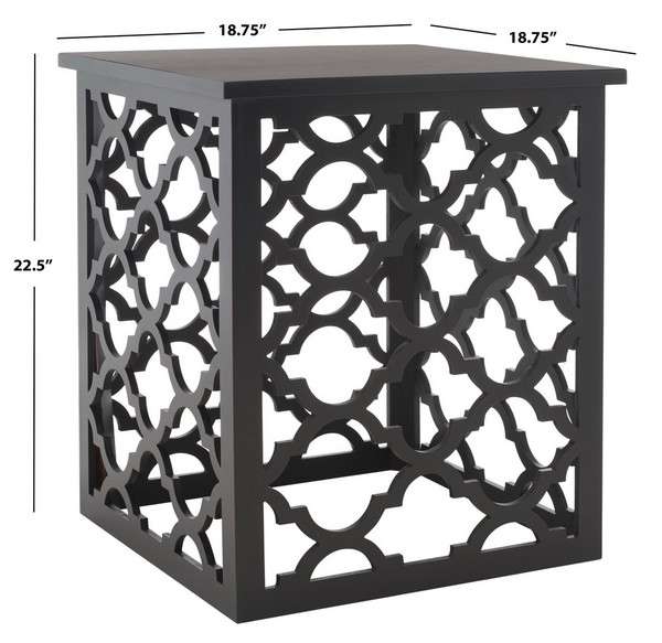 Safavieh Lonny End Table - Black - Image 4