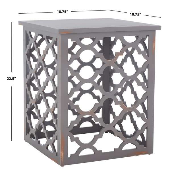 Safavieh Lonny End Table - Taupe - Image 4