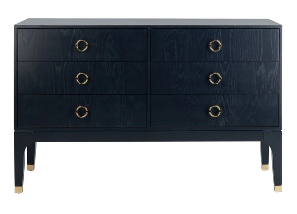 Safavieh Lorna Contemporary Dresser - Navy - Image 2