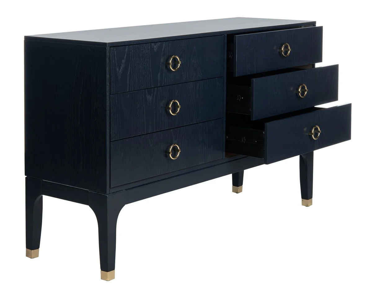 Safavieh Lorna Contemporary Dresser - Navy - Image 3