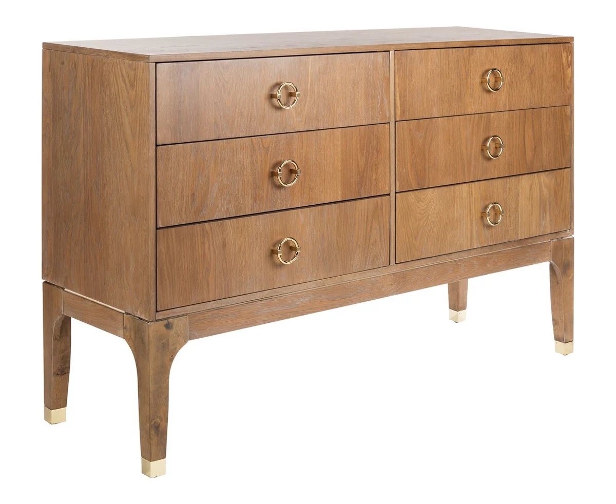 Safavieh Lorna Contemporary Dresser - Rustic Oak - Image 3
