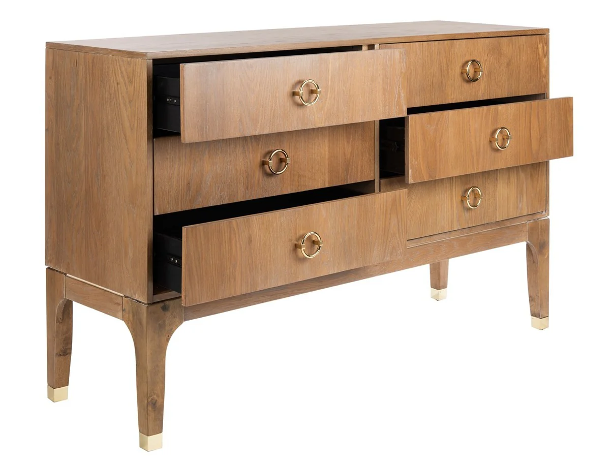Safavieh Lorna Contemporary Dresser - Rustic Oak - Image 5
