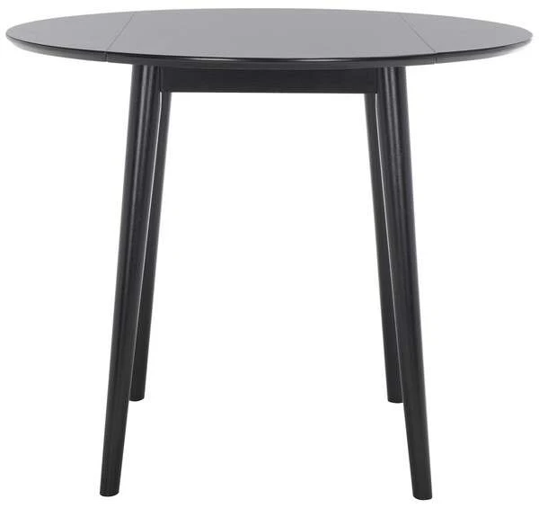Safavieh Lovell Folding Round Dining Table - Black - Image 2