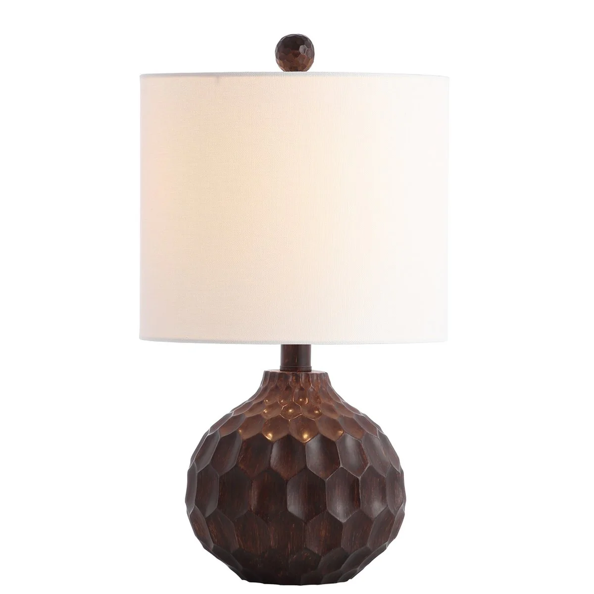 Safavieh Lucca Table Lamp - Dark Brown - Image 3