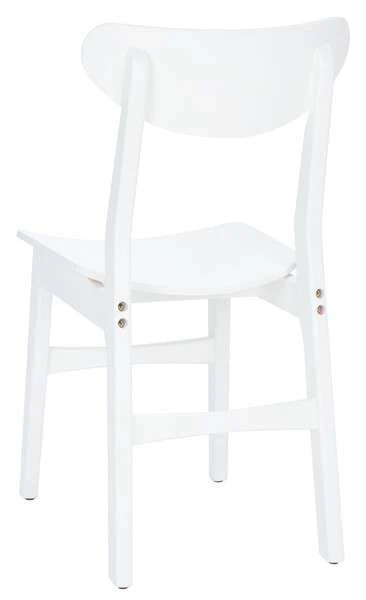 Safavieh Lucca Retro Dining Chair Set Of 2 - White - Image 2