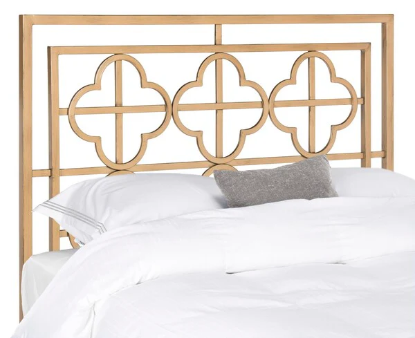 Safavieh Lucinda Headboard Full Size - Antique Gold - Image 2