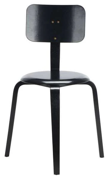 Safavieh Luella Stackable Dining Chair Set Of 2 - Black - Image 2