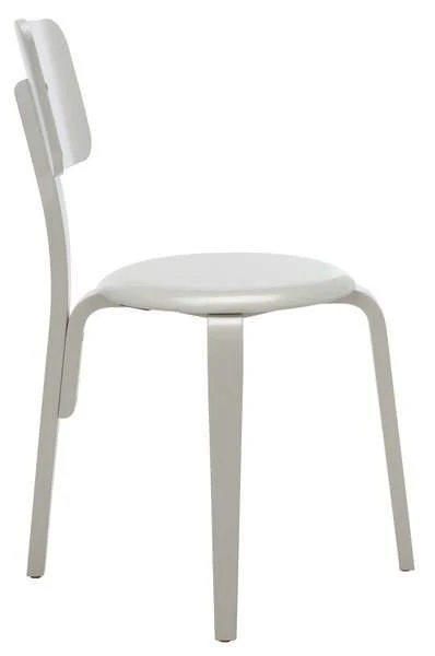 Safavieh Luella Stackable Dining Chair Set Of 2 - Gray - Image 3