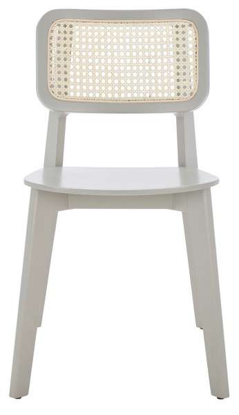 Safavieh Luz Cane Dining Chair Set Of 2 - Gray - Image 2