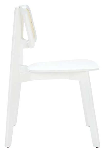 Safavieh Luz Cane Dining Chair Set Of 2 - White - Image 3