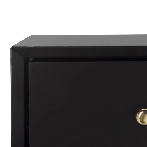 Safavieh Madden Retro Dresser - Black and Brass - Image 4