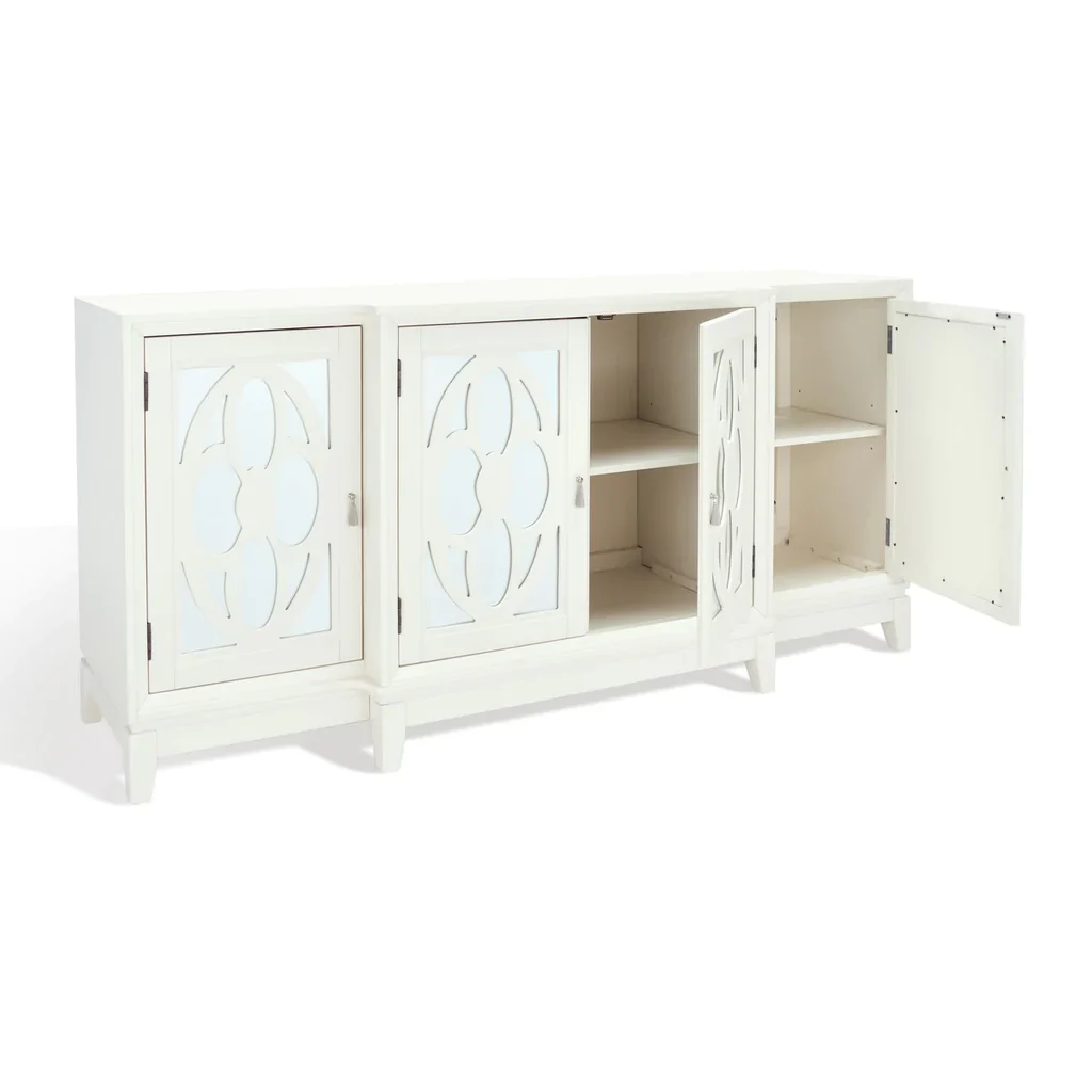 Safavieh Madeleine Mirrored Sideboard - White - Image 6