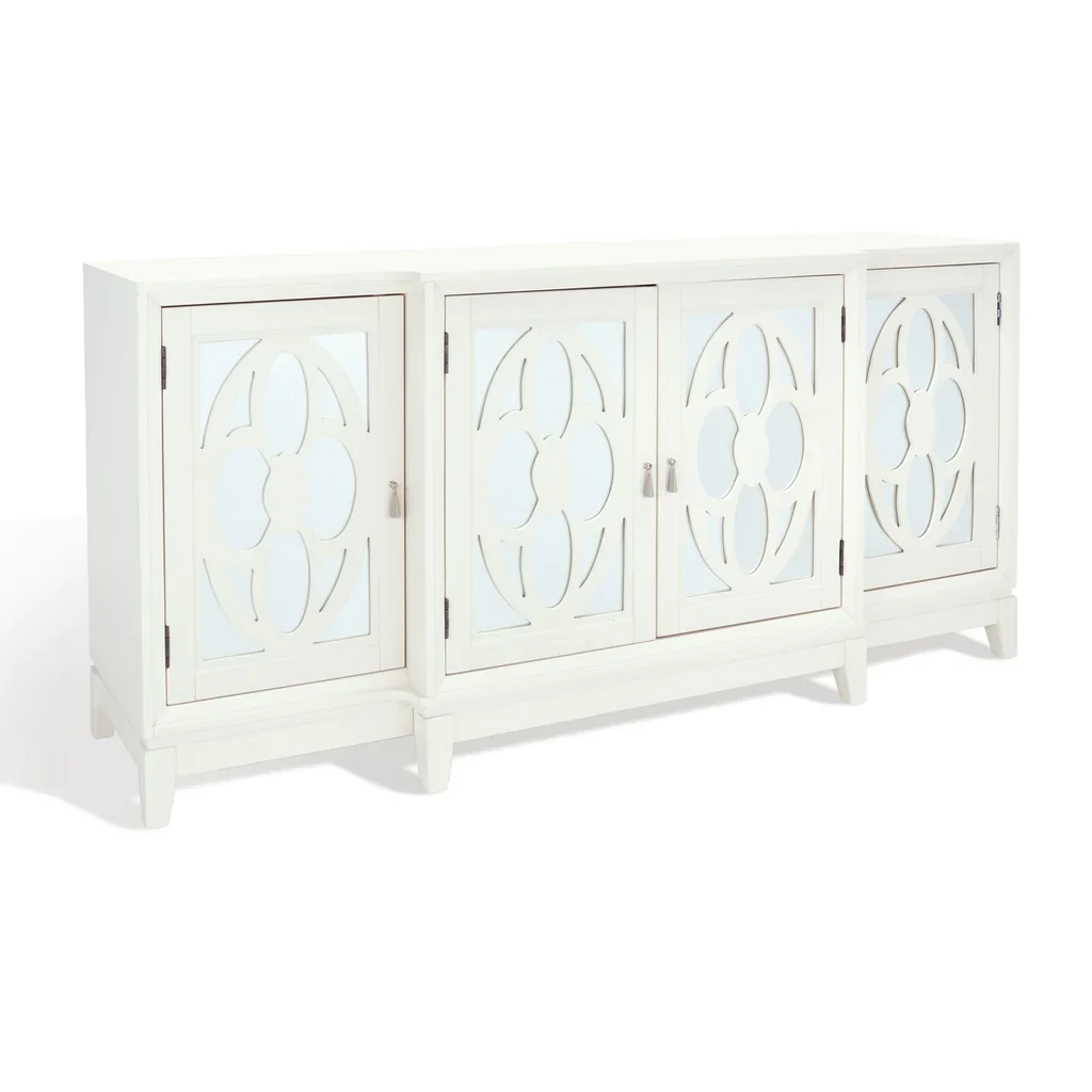 Safavieh Madeleine Mirrored Sideboard - White - Image 7
