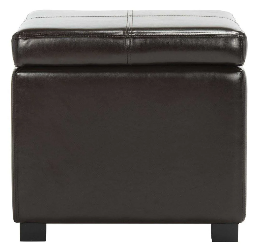 Safavieh Madison Square Ottoman - Brown - Image 2
