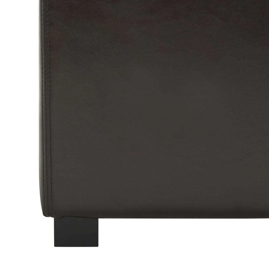 Safavieh Madison Square Ottoman - Brown - Image 4