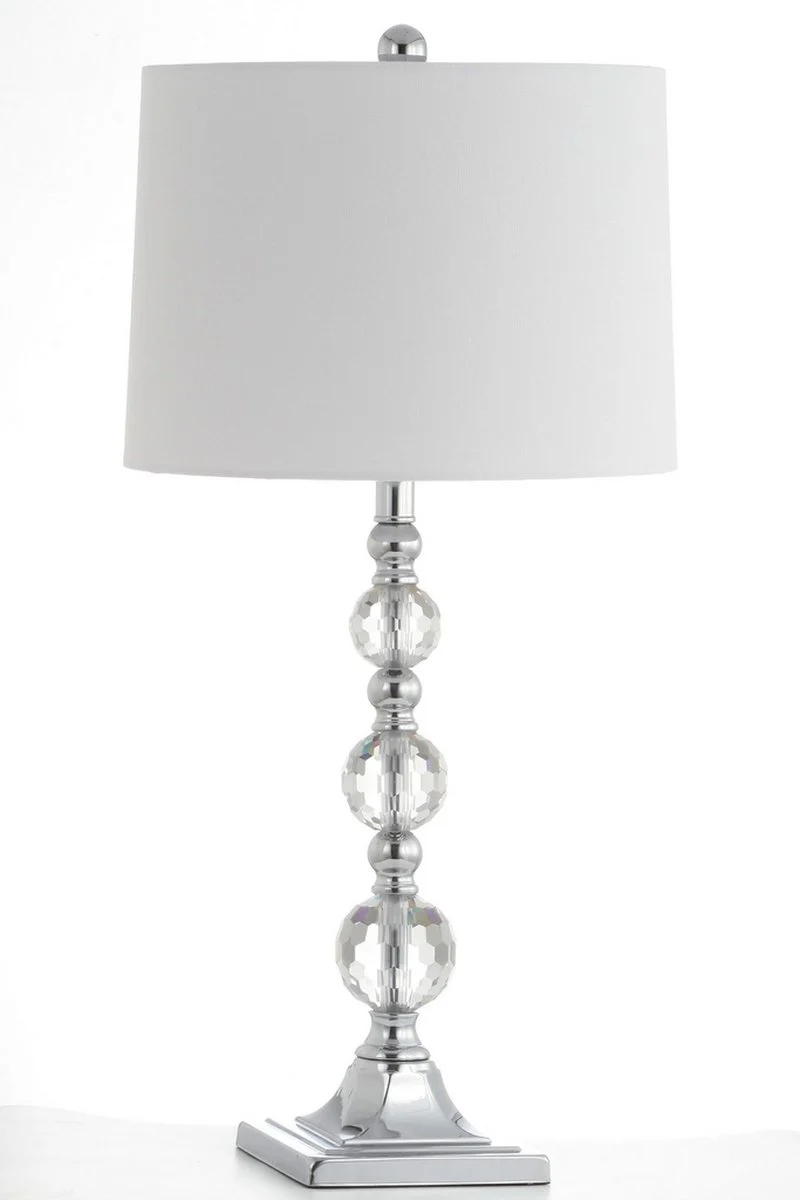 Safavieh Maeve 28-Inch H Crystal Ball Lamp Set Of 2 - Clear - Image 2