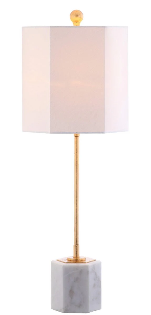 Safavieh Magdalene Marble Table Lamp Set Of 2 - White - Image 3