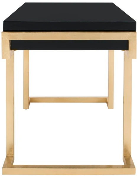 Safavieh Maia 2-Drawer Desk - Black - Image 4