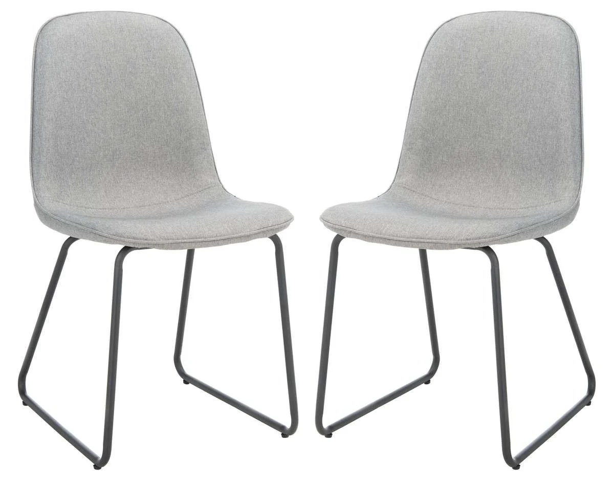 Safavieh Makalu Dining Chair Set Of 2 - Gray - Image 2