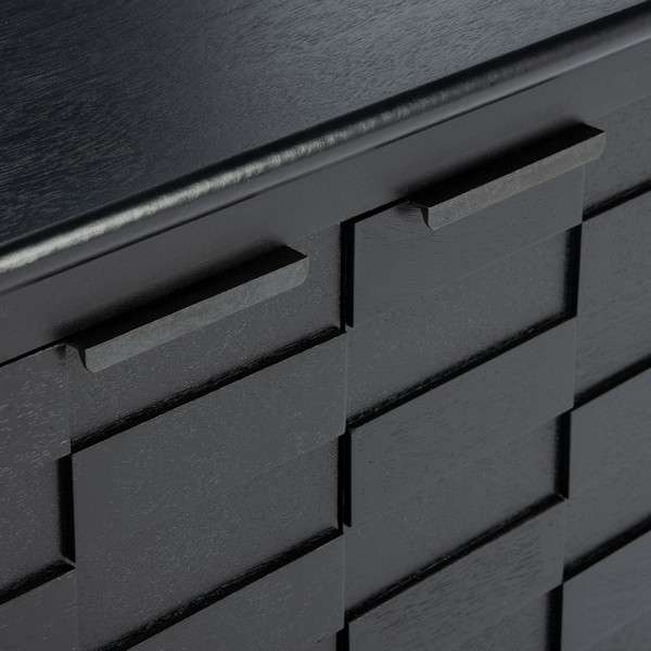 Safavieh Malcolm 2 Door Sideboard - Black - Image 2