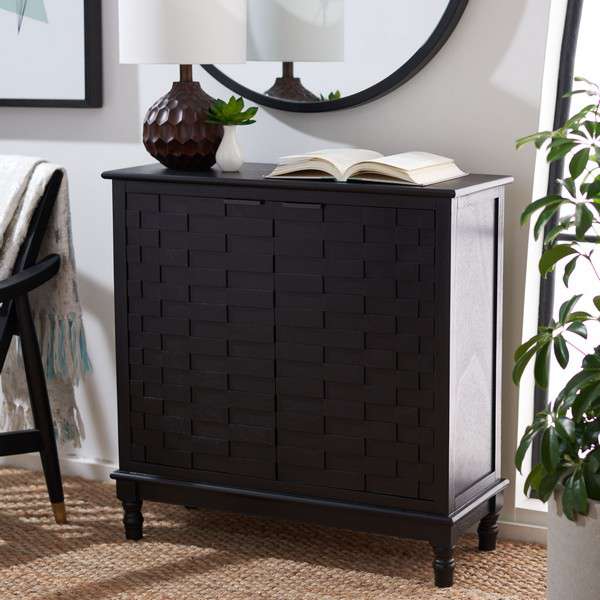 Safavieh Malcolm 2 Door Sideboard - Black - Image 4