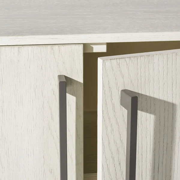Safavieh Mallory 4 Door Media Stand - White Washed - Image 5