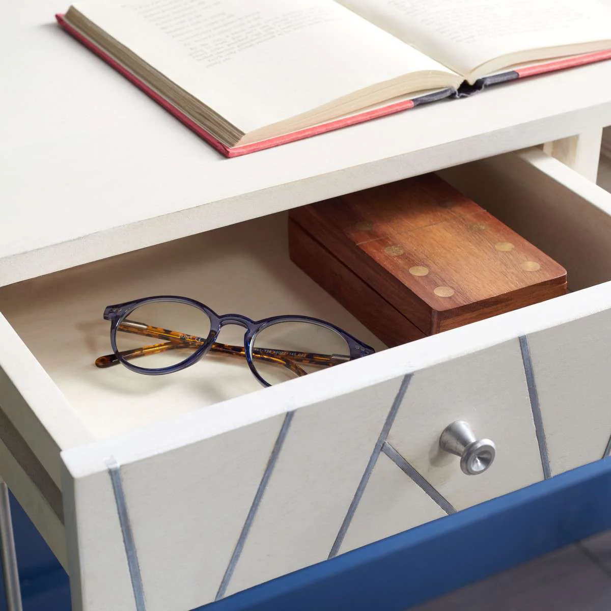 Safavieh Marigold Desk - White Wash - Image 4