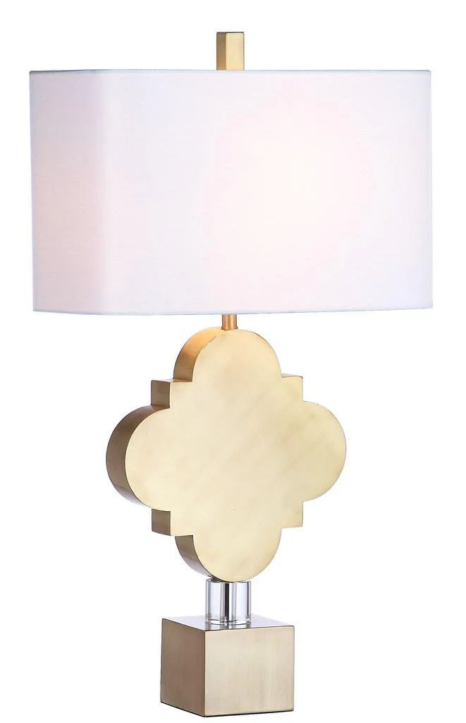 Safavieh Marina Trellis 31.5-Inch H Table Lamp - Gold - Image 3