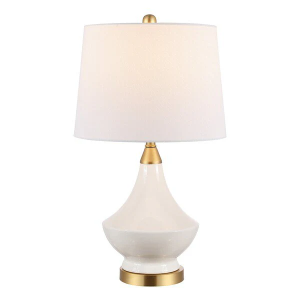 Safavieh Marlowe Glass Table Lamp Set Of 2 - White - Image 2