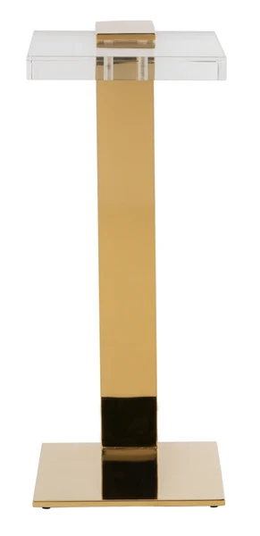 Safavieh Mars Acryllic Drink Table - Clear - Image 2