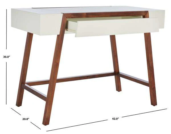 Safavieh Marwood Desk - White - Image 3